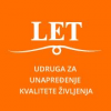 Udruga za unapređenje kvalitete življenja LET logo