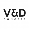 V&D concept logo